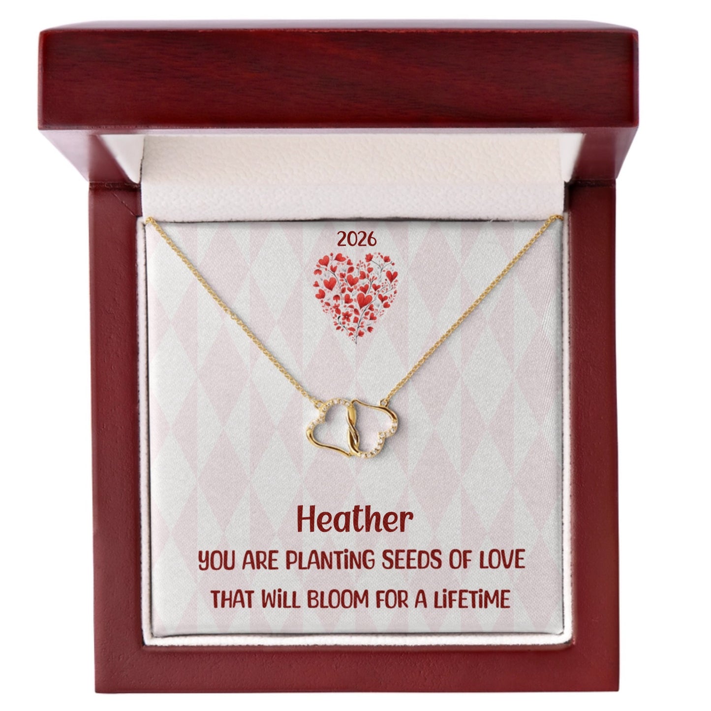 Everlasting Love Heart Necklace